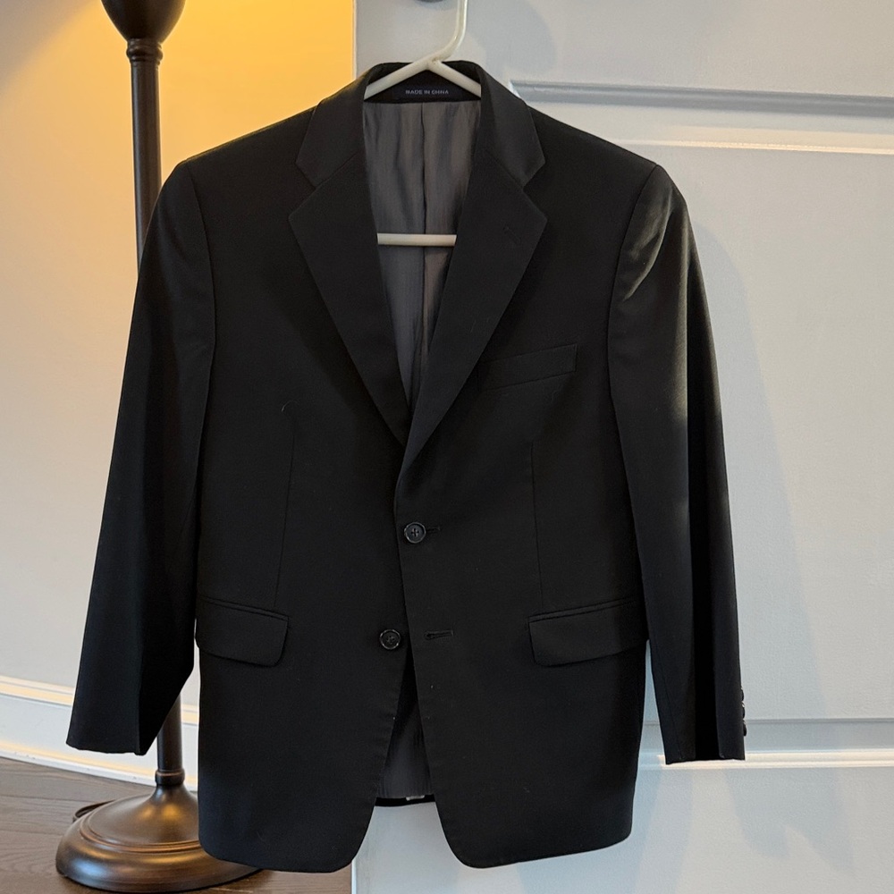 Joseph Abboud Classic Black Blazer Big Boys Estimated Size 10